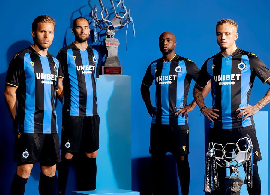 Club Brugge 2021-22 Macron Home Kit #clubbrugge #BluvnGoan #ClubBruggeKV #macronsports