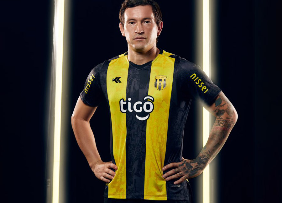 Club Guaraní 2022 Kyrios Home Kit #VamosPorTodo #GuaranixKyrios #ClubGuaraní