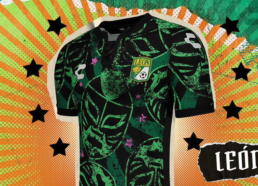 Club León X Lucha Libre AAA 2021/22 Charly Special Edition Jersey #DelRingALaCancha #ClubLeón #SerFieraEsUnOrgullo #CharlyFutbol