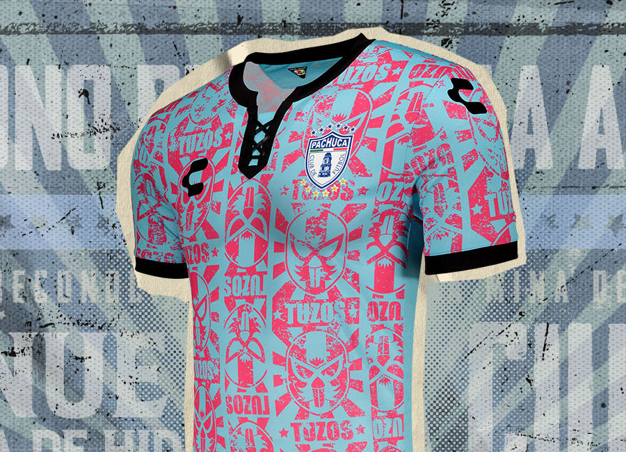 Club Pachuca X Lucha Libre AAA 2021/22 Charly Special Edition Jersey #DelRingALaCancha #PachucaSomosTodos #CharlyFutbol