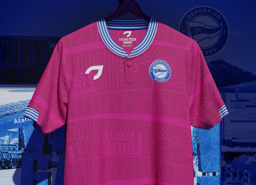 Alavés Shirt Concept by Corinth #kitdesign #conceptkit #deportivoalaves #alaves #goazenglorioso