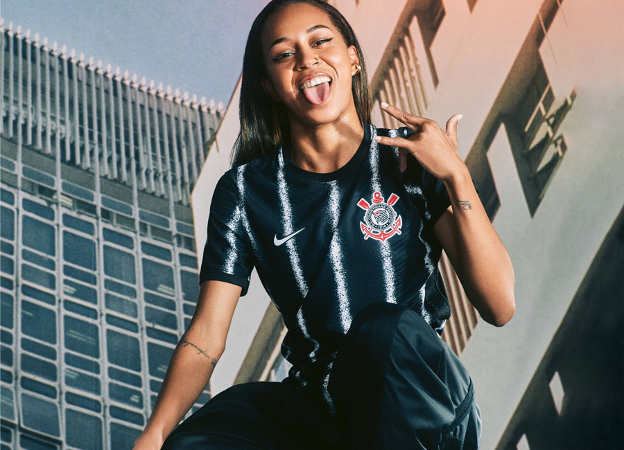Corinthians 2021-22 Nike Away Shirt #VaiNaAlma #VaiCorinthians #Corinthians #nikefootball