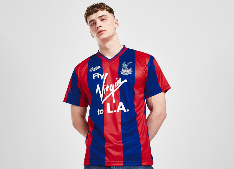 Crystal Palace 1990 Bukta FA Cup Retro Shirt #CrystalPalace #cpfc #scoredraw #bukta