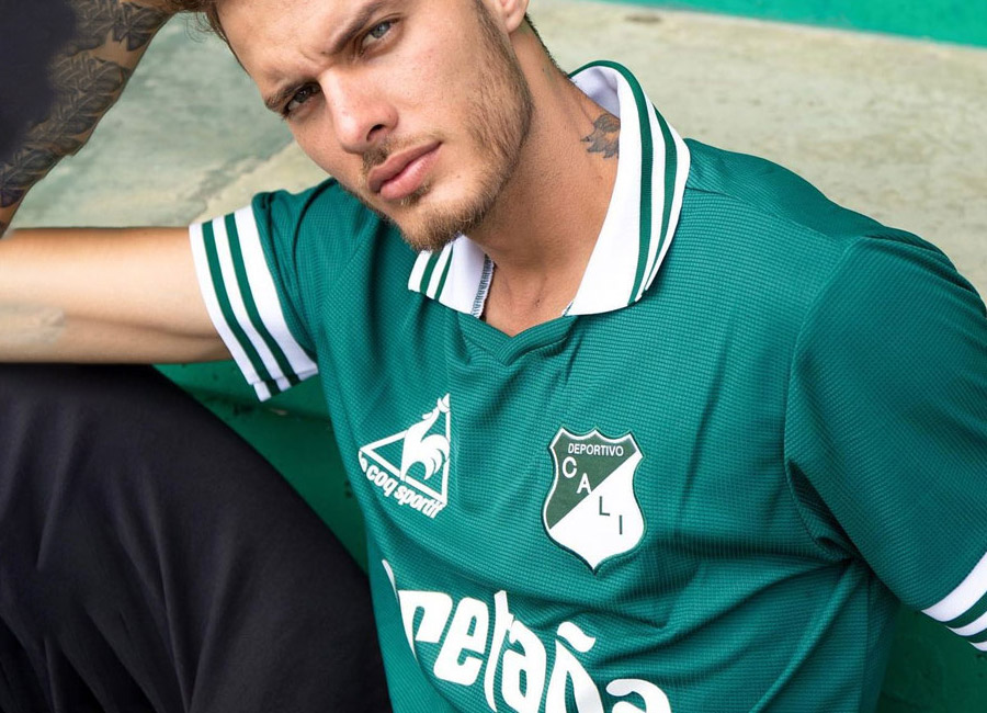 Deportivo Cali 2021 Le Coq Sportif 1986 Retro Jersey #DeportivoCali