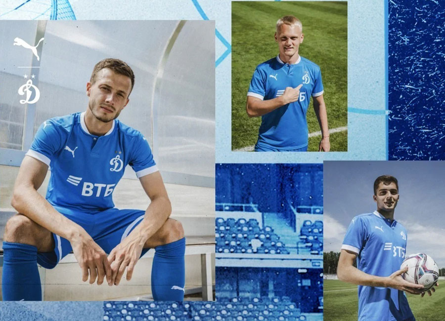 Dynamo Moscow 2021-22 Puma Home Kit #DynamoMoscow #КомандаБольшогоГорода #ДинамоМосква #pumafootball