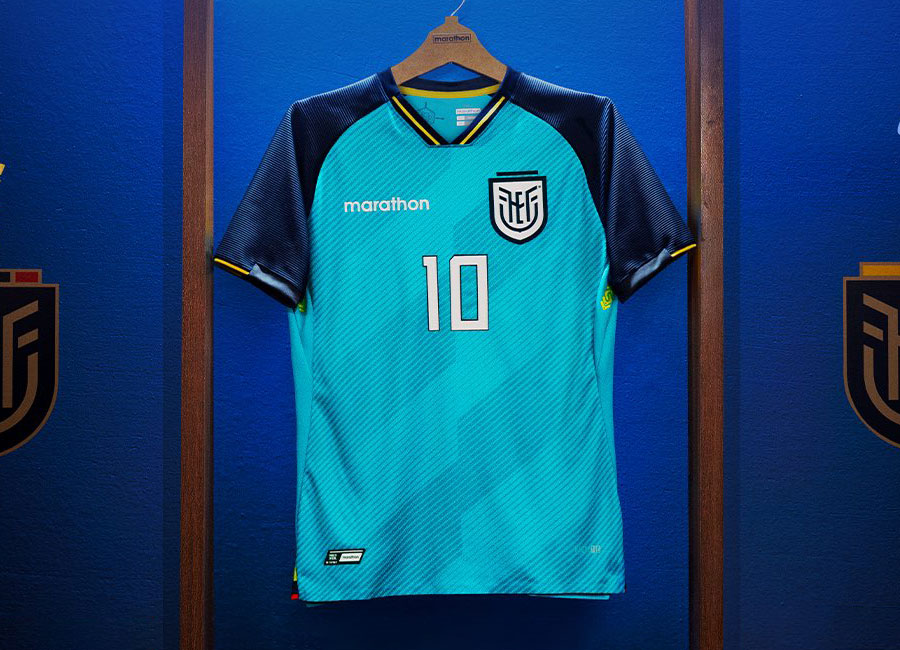 Ecuador 2021 Marathon Away Shirt #UnidosPorlaIlusión #LaTri
