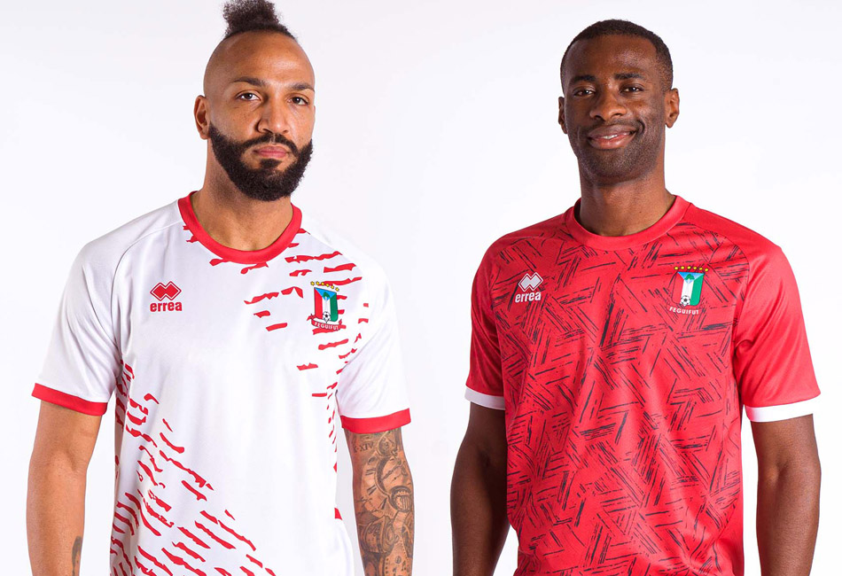 Equatorial Guinea 2022 Erreà Home, Away and Third Shirts #ErreàSport #EquatorialGuinea #CAN2021