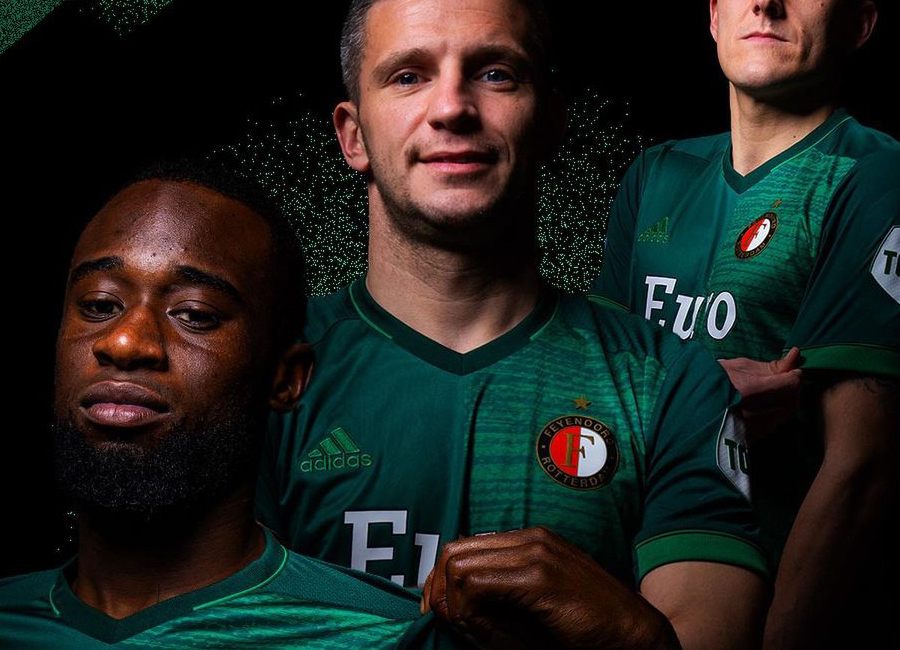 Feyenoord 2021/22 Adidas "Full Support" Away Shirt #Feyenoord #FeyenoordRotterdam #adidasfootball