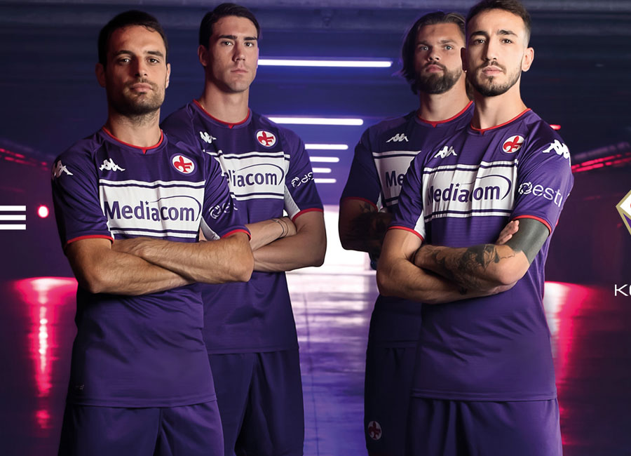 Fiorentina 2021-22 Kappa Home, Away, Third and Fourth Kits #ForzaViola #ACFFiorentina #Fiorentina #kappasport
