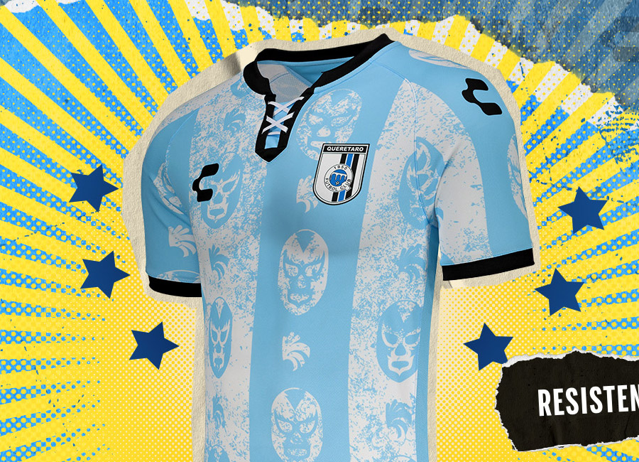 Gallos Blancos X Lucha Libre AAA 2021/22 Charly Special Edition Jersey #DelRingALaCancha ##OrgulloDeGallo #CharlyFutbol