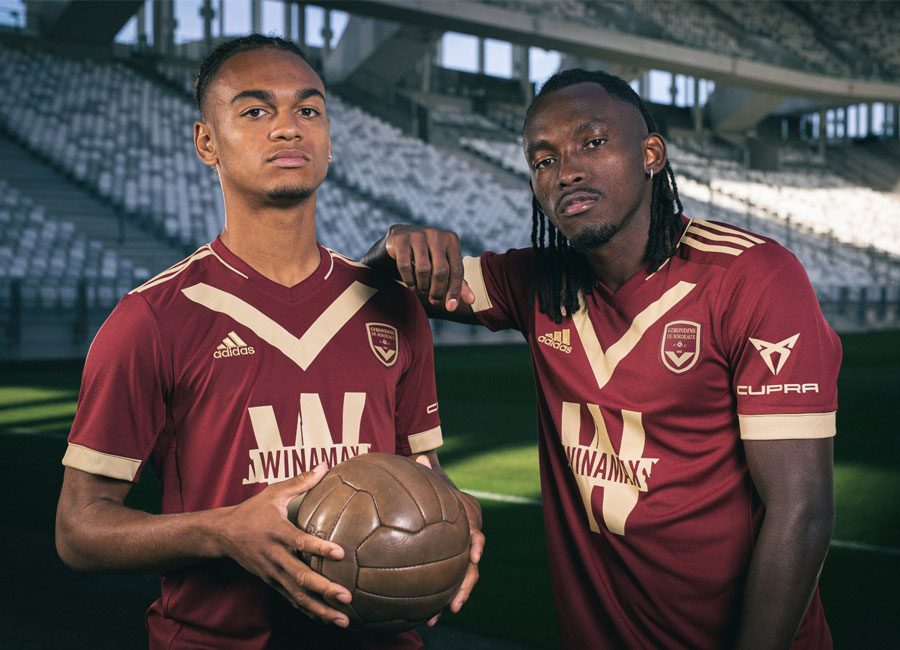 Girondins de Bordeaux 2021-22 Adidas Third Kit #FCGB140ans #GirondinsdeBordeaux #adidasfootball