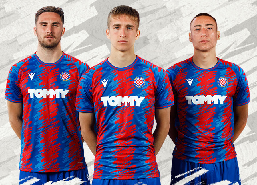 Hajduk Split 2021-22 Macron Away Shirt #HajdukSplit #macronsport #Hajduk #AjmoBijeliAle