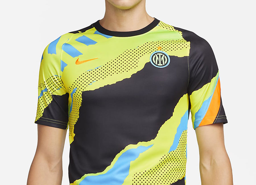Inter Milan 21/22 Nike Dri-FIT Pre-Match Football Top