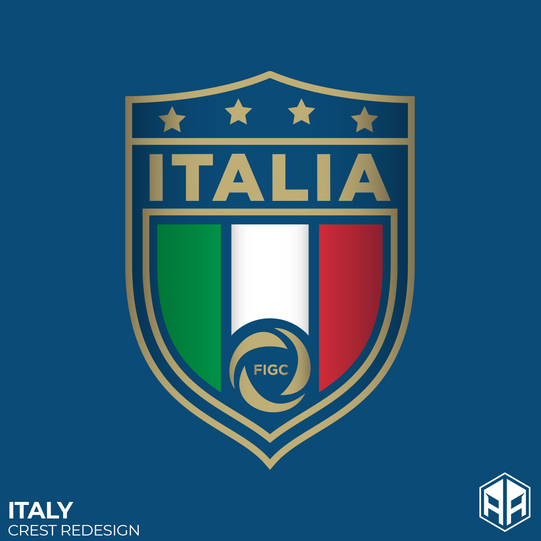 italy crest redesign by adil amalik full