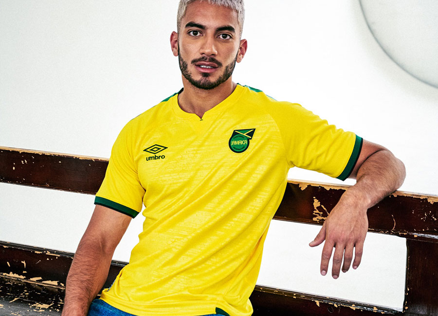 Jamaica 2021-22 Umbro Home Kit #JFFFootball #Umbro #UmbroFootball #ReggaeBoyz #ReggaeGirlz