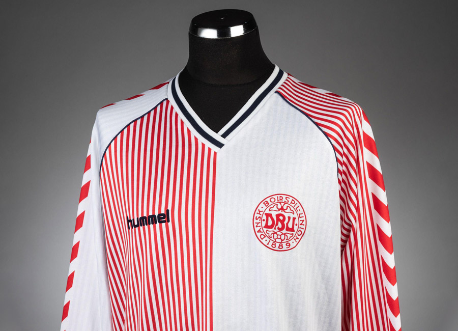 Going, Going, Gone - Jesper Olsen's 1986-87 Denmark Away Jersey #matchworn #shirtcollector #sharethegame #JesperOlsen