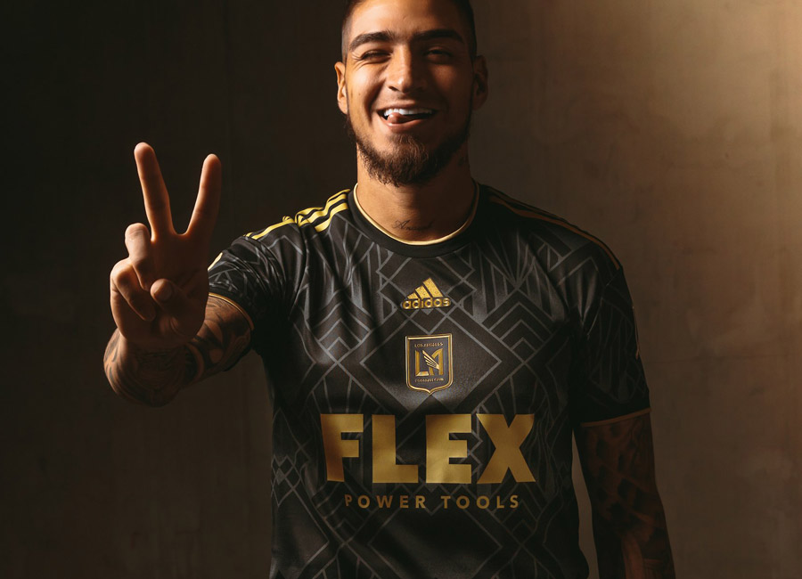 Los Angeles FC 2022-23 Adidas Home Kit #LosAngelesFC #LAFC #y #adidasfootball #adidas #mls