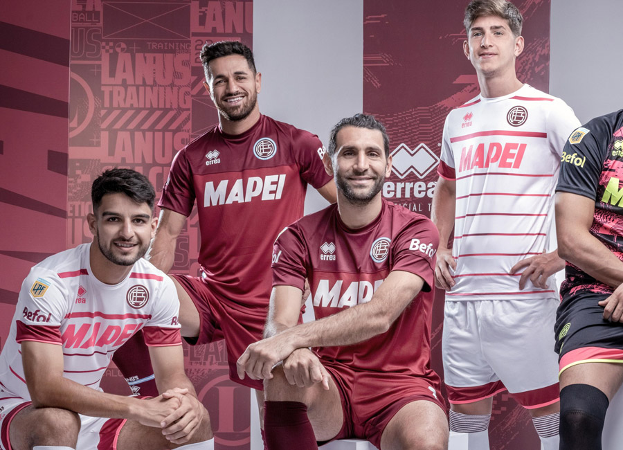 Club Lanús 2022 Erreà Home and Away Kits #OrgulloGranate #ClubLanús #ErreaSport #ErreàArgentina #Lanús