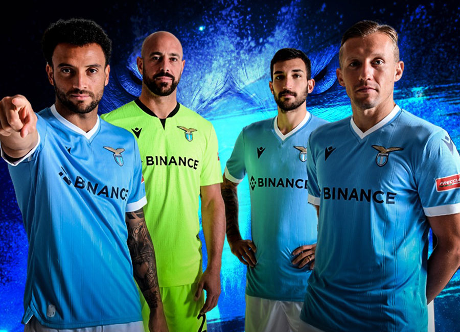 Lazio Announce Binance Shirt Sponsorship Deal #lazio #sslazio #lazioroma #Binance