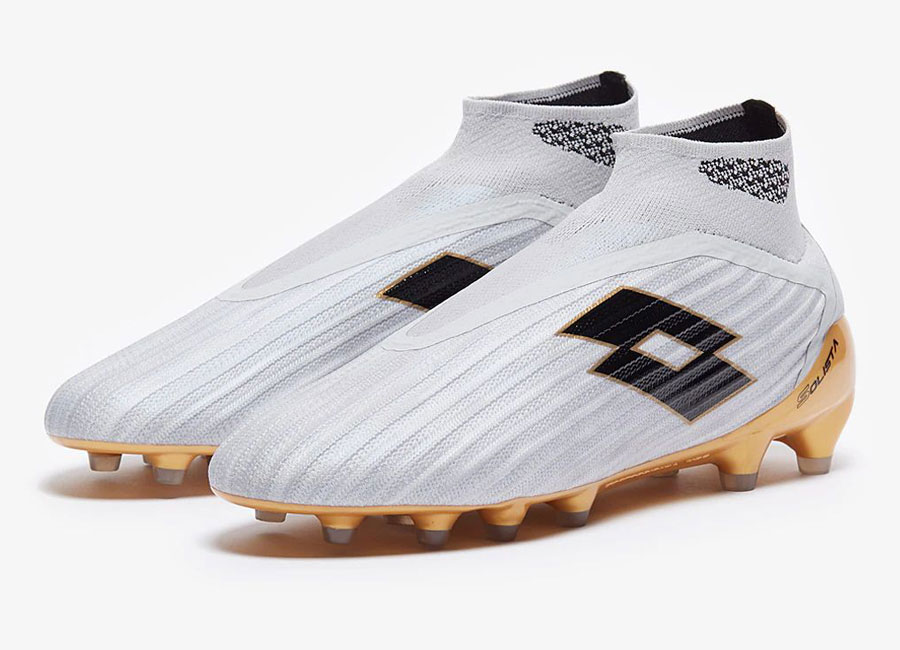 Lotto Solista 100 III Gravity FG - Vapor Grey / Black / Light Platino #footballboots