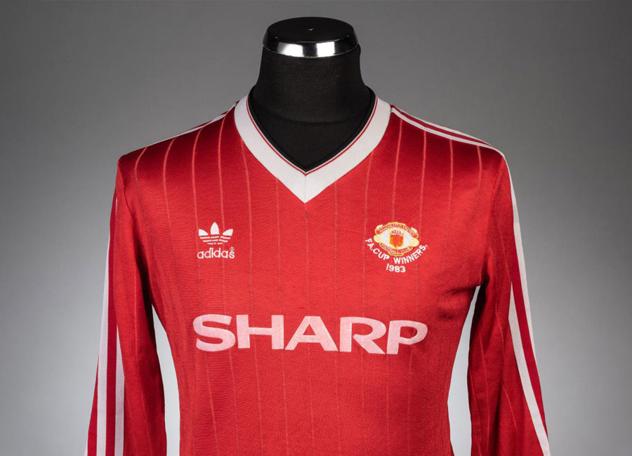 Going, Going, Gone - Manchester United 1983-84 Home Jersey #matchworn #shirtcollector #manutd #ManchesterUnited #mufc