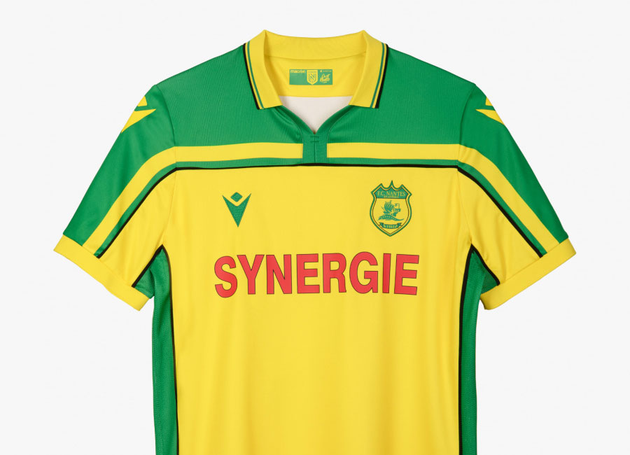 FC Nantes 2021-22 Macron Third Shirt #FCNantes #nantes #macronsports