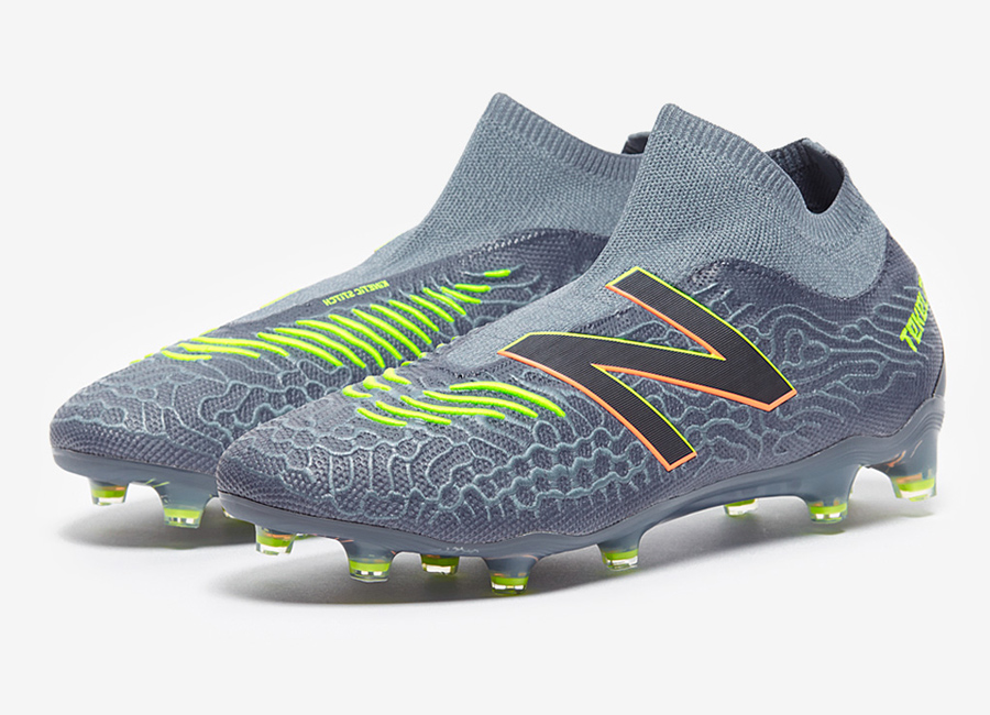 New Balance Tekela V3 Pro FG - Thunder / Bleached Lime Glo / Citrus Punch #nbfootball #footballboots