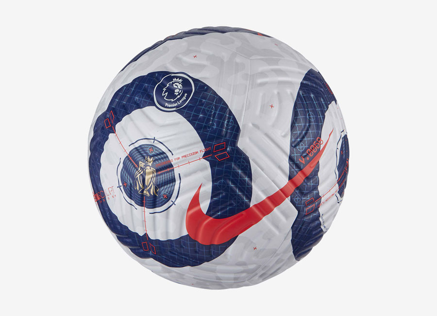 Nike 20/21 Premier League Flight Match Ball - White / Blue / Laser Crimson #nikefootball #BHACRY #epl