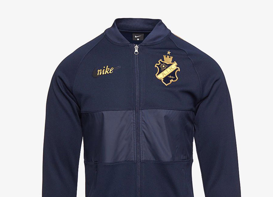 Nike AIK Royal Edition Strike Anthem Jacket - Obsidian / White