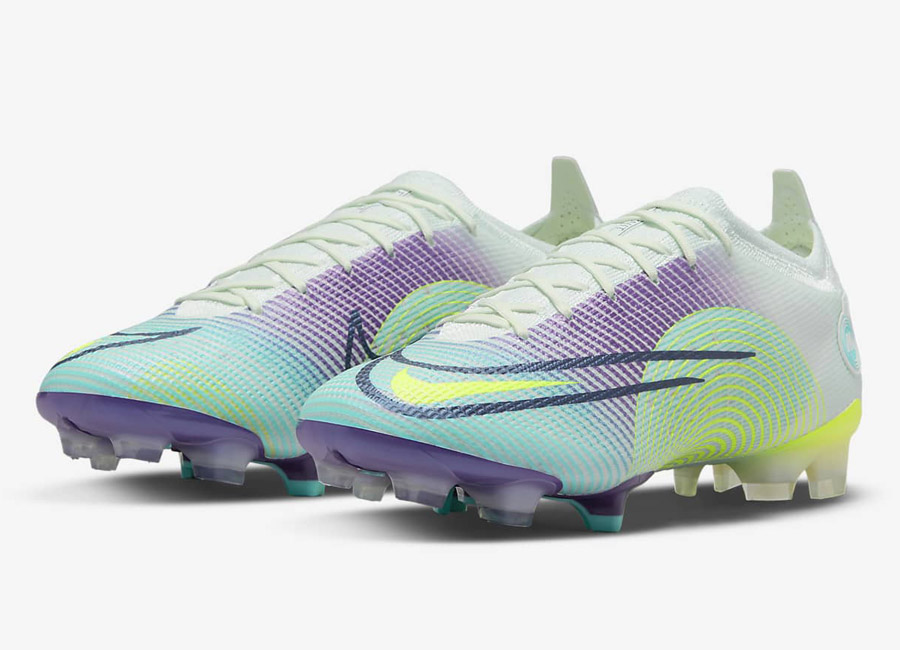 Nike Mercurial Dream Speed Vapor 14 Elite FG - Barely Green / Electric Purple / Aurora Green / Volt #CristianoRonaldo #footballboots #nikefootball #nike