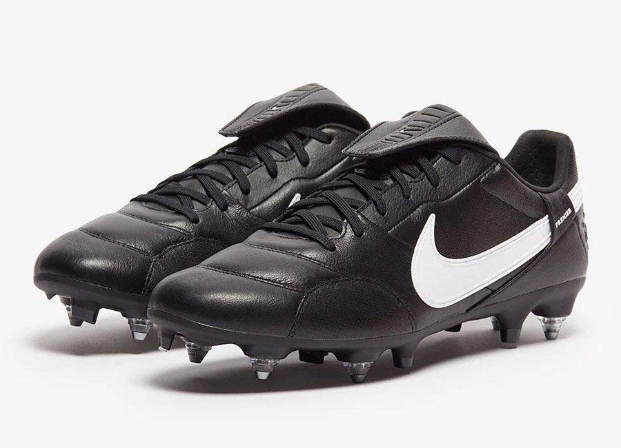 Nike The Premier III SG-PRO AC - Black / White #footballboots #nikefootball