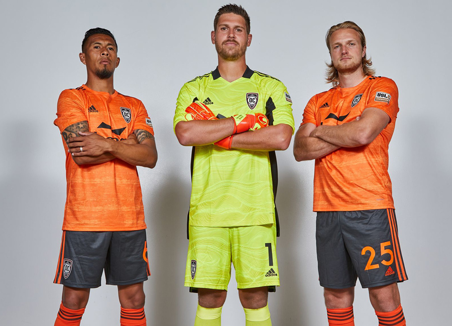 Orange County 2021 Adidas Kits #OrangeCountySC #rangersfc #ForCounty
