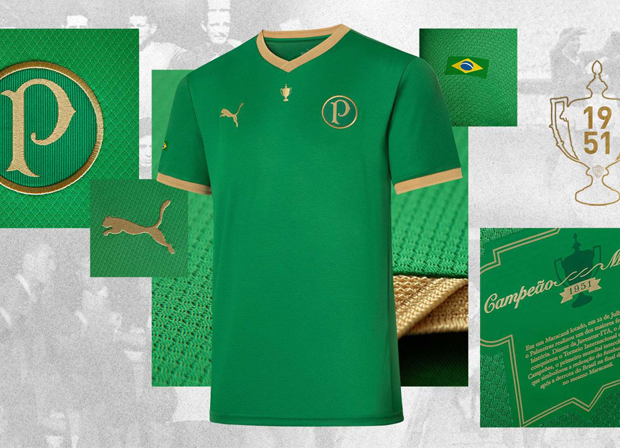 Palmeiras 2021 Puma Copa Rio 70th Anniversary Shirt #PrimeiroCampe&atilde;oMundial #AvantiPalestra #Palmeiras #Verd&atilde;o #sePalmeiras