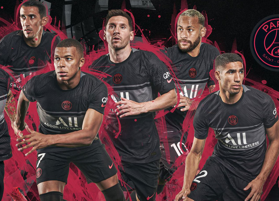 Paris Saint-Germain 2021-22 Nike Third Kit #ParisSaintGermain #psg #nikefootball