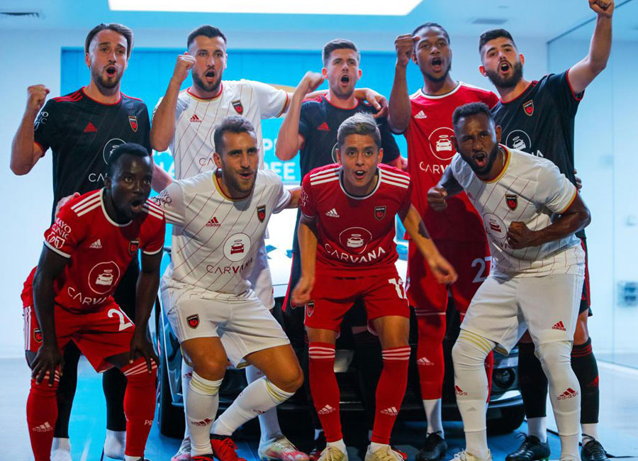 Phoenix Rising 2021 Adidas Home, Away and Third Kits #RisingAsOne #PhoenixRising #PhoenixRisingfc