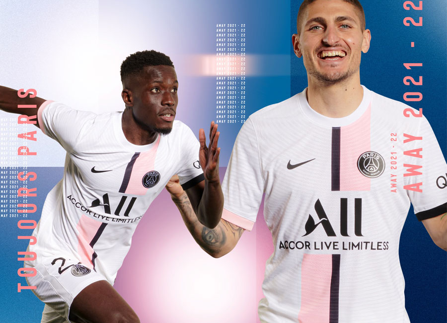 Paris Saint-Germain 2021-22 Nike Away Kit #𝗧𝗼𝘂𝗷𝗼𝘂𝗿𝘀𝗣𝗮𝗿𝗶𝘀 #ParisSaintGermain #psg #nikefootball