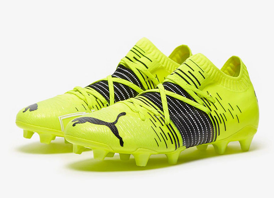 Puma Future Z 1.1 FG/AG Game On - Yellow Alert / Black / White #footballboots #pumafootball
