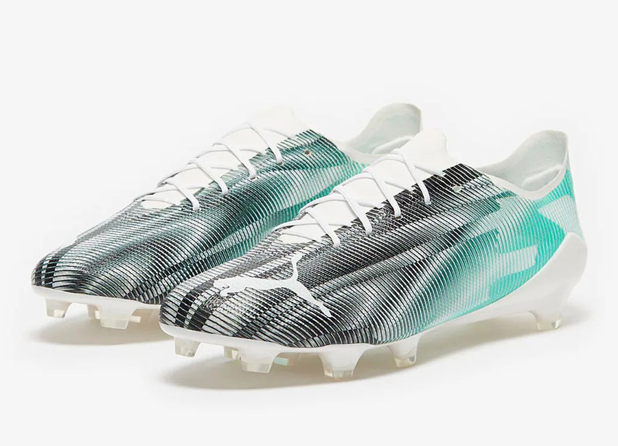 Puma Ultra SL FG/AG - Puma White / Spectra Green / Puma Black #footballboots #pumafootball
