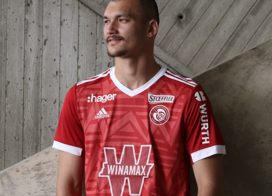 RC Strasbourg 2021-22 Adidas Third Kit #AdidasFootball #GénérationRacing #RCStrasbourg