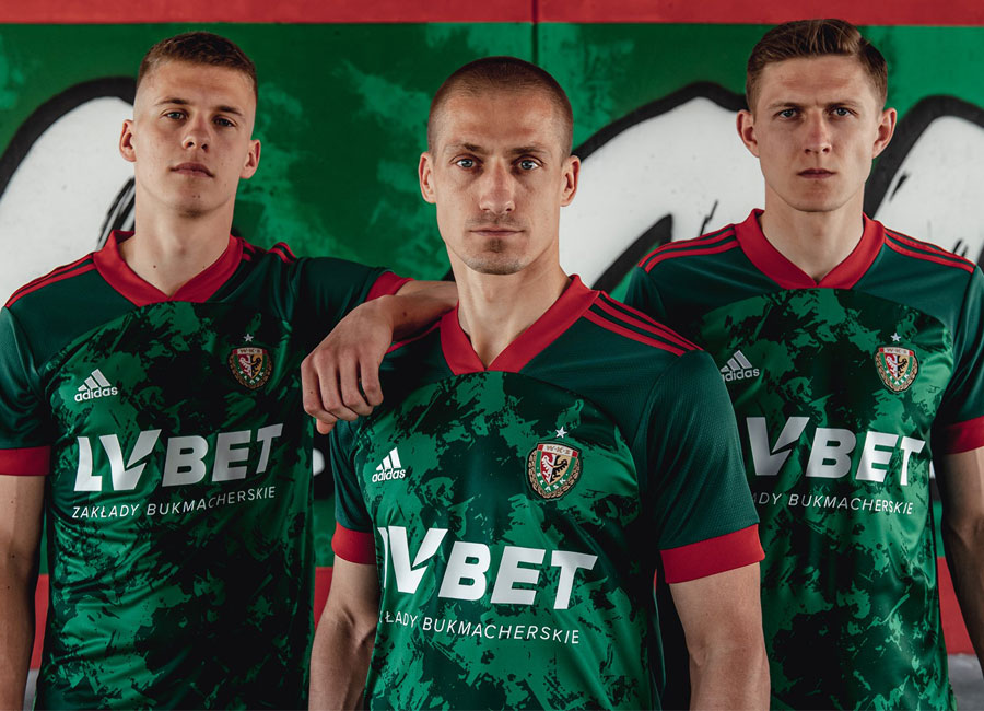 Śląsk Wrocław 2021-22 Adidas Home Shirt #ŚląskWrocław #adidasfootball
