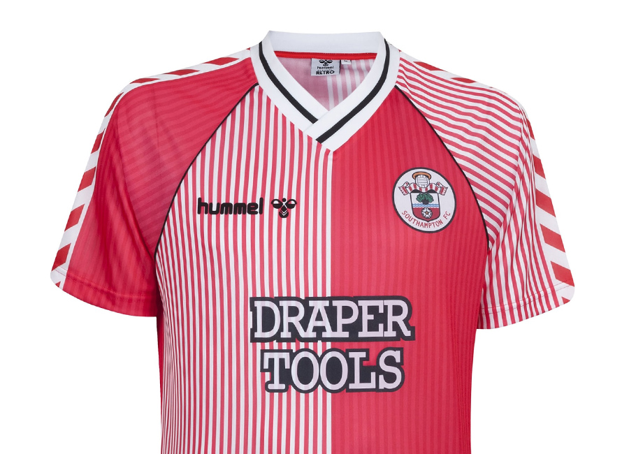 Southampton 1987-89 Hummel Home Retro Shirt #sfc #Southampton #Southamptonfc
