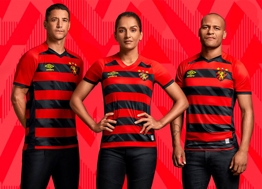 Sport Recife 2021-22 Umbro Home Shirt #OGritoDoLeão #Umbro #VamosMeuLeão #SportRecife