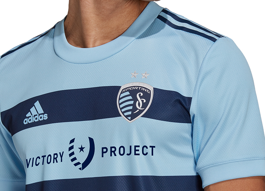 Sporting Kansas City 2021-22 Adidas Home Shirt #OneSportingWay #Sportingkc #adidassoccer #mls