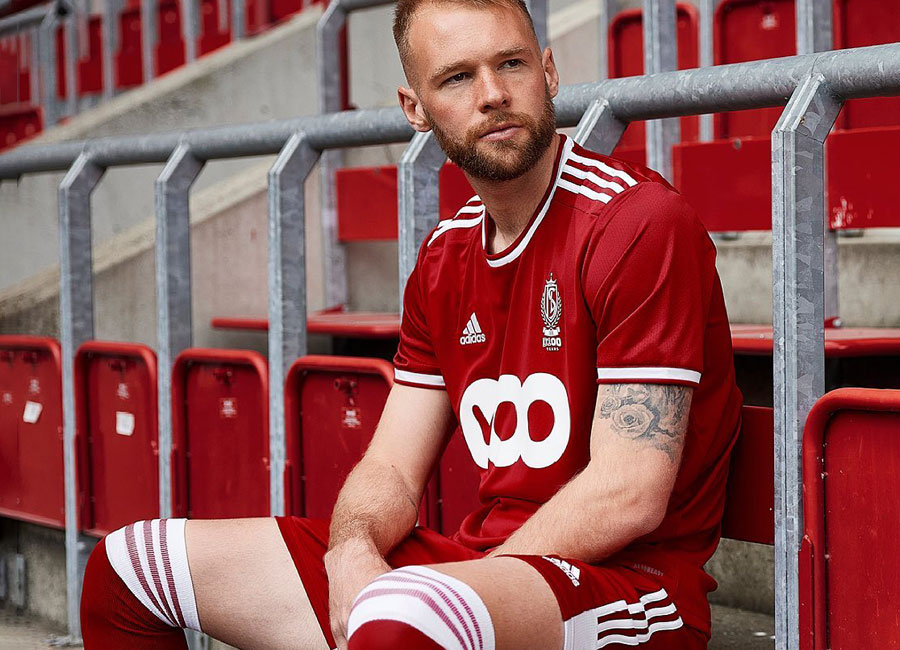 Standard Liège 2021-22 Adidas Home Shirt #StandardLiège #RSCL #COYR #adidasfootball