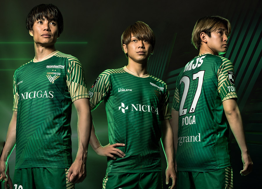 Tokyo Verdy 2022 Athleta Home Kit #TokyoVerdy #verdy #東京ヴェルディ