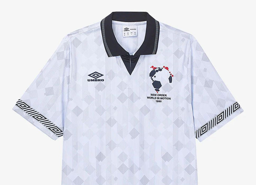 Umbro New Order Jersey Home - White / Dark Navy #umbro #neworder #footballshirt