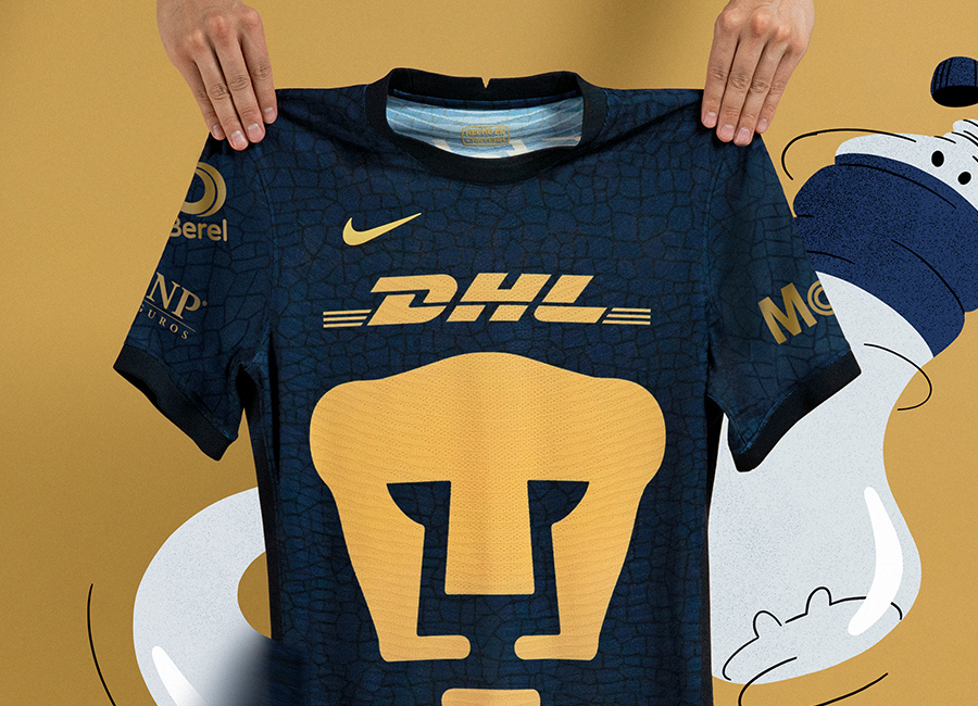 UNAM Pumas 2021-22 Nike Away Shirt #UNAMPumas #nikefootball #Pumasmx #SoyDePumas