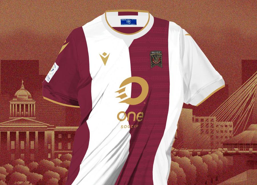 Valour FC 2021 Macron Home Shirt #ValourFC #ForValour #macronsports #CanPL