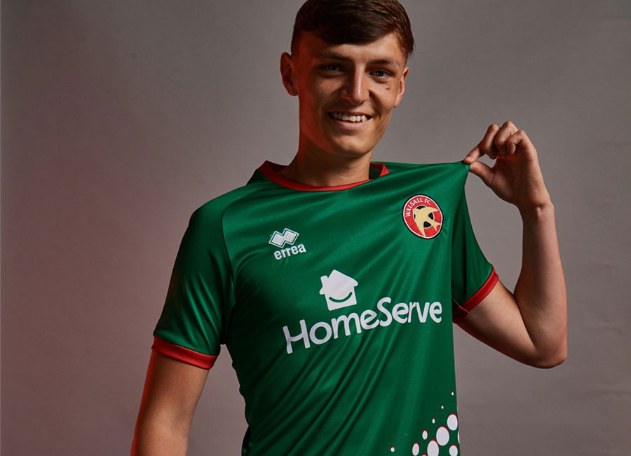 Walsall FC 2021-22 Errea Away Shirt #WalsallFC #Saddlers #Walsall