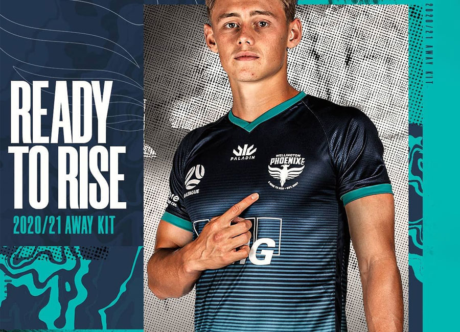 Wellington Phoenix 2020-21 Paladin Away Kit #WellingtonPhoenix #ALeague #WgtnPhoenixFC